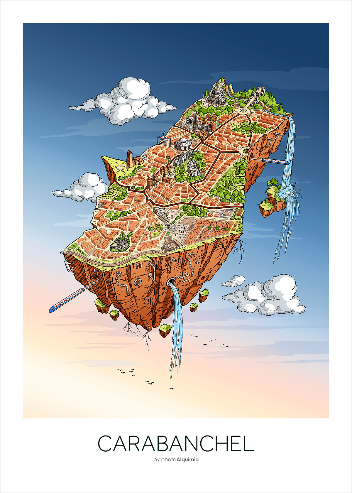 Lámina de Carabanchel by photoAlquimia