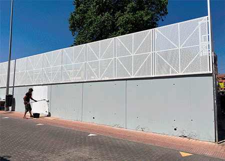 Festival artístico y comunitario celebrado en el Colegio Lope de Vega, en el barrio de Carabanchel, Madrid. photoAlquimia