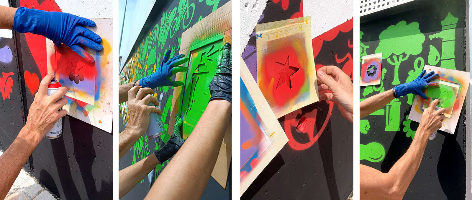 Festival artístico y comunitario celebrado en el Colegio Lope de Vega, en el barrio de Carabanchel, Madrid. photoAlquimia