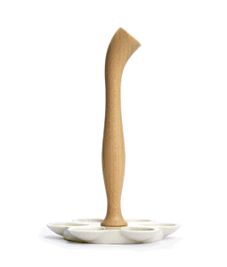 Ajorí, Aceitera de diseño de porcelana con forma de ajo inspirada en la naturaleza